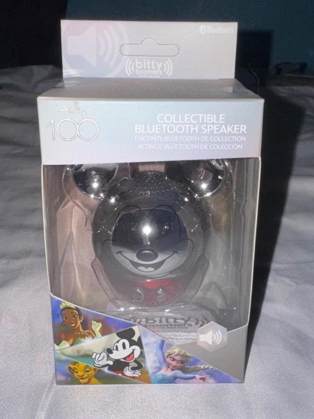 Disney 100th Anniversary Collectible Bluetooth Speaker Bitty Boomers
